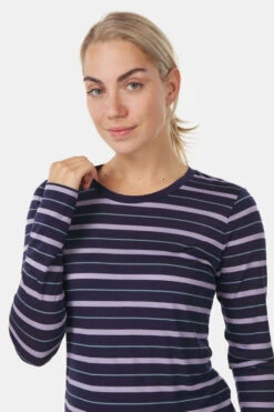 Icebreaker Wave Stripe Longsleeve Top Dames -TrendyKleed Verkoopwinkel 2210004323397 012 nl