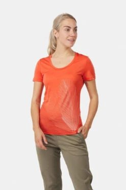 Icebreaker Tech Lite II Scoop Plume T-shirt Dames