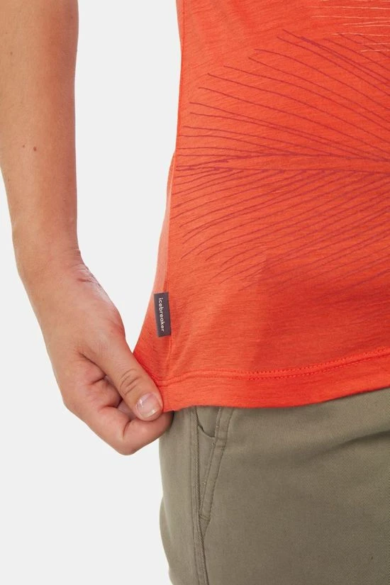 Icebreaker Tech Lite II Scoop Plume T-shirt Dames 6 Icebreaker Tech Lite II Scoop Plume T-shirt Dames - Afbeelding 4