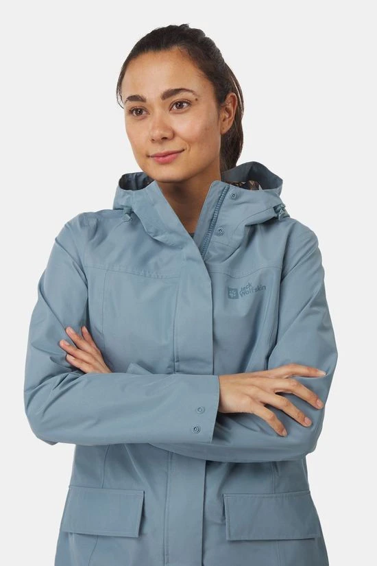 Jack Wolfskin Cape York Paradise Coat Parka Dames 10 Jack Wolfskin Cape York Paradise Coat Parka Dames - Afbeelding 8