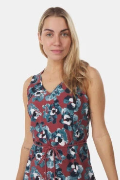Jack Wolfskin Tioga Road Flower Dress Jurk Dames -TrendyKleed Verkoopwinkel 4064993664270 014 nl