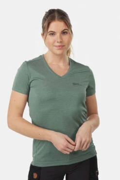 Jack Wolfskin Crosstrail Tee Dames -TrendyKleed Verkoopwinkel 4064993696301 013 nl