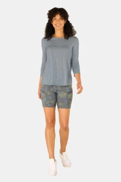 Sherpa Asha 3/4 Sleeve Top -TrendyKleed Verkoopwinkel aiadc70021 4242 03 nl