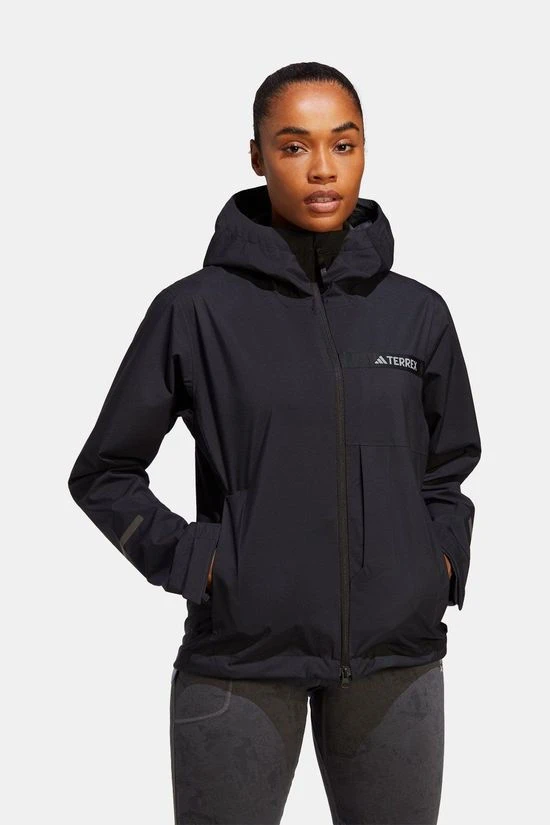 ADIDAS MT Rr 2.5 L Raij Hardshell Jas Dames 3 ADIDAS MT Rr 2.5 L Raij Hardshell Jas Dames