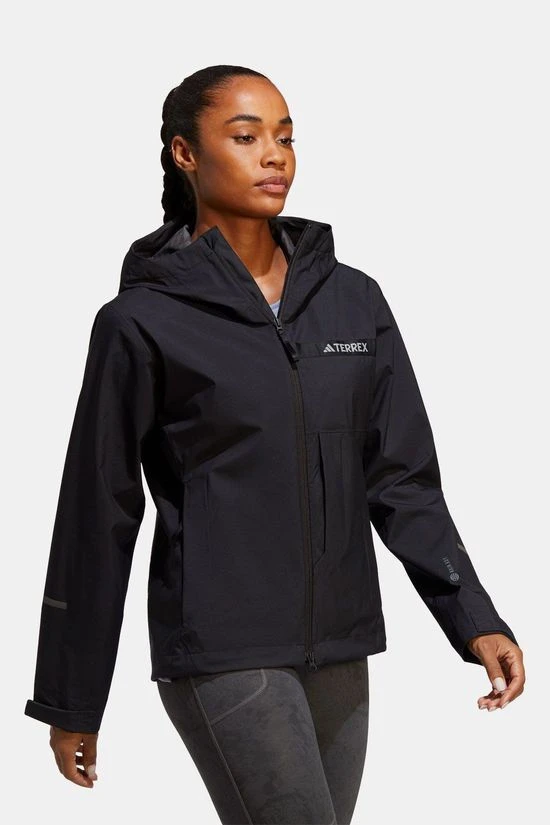 ADIDAS MT Rr 2.5 L Raij Hardshell Jas Dames 4 ADIDAS MT Rr 2.5 L Raij Hardshell Jas Dames - Afbeelding 2