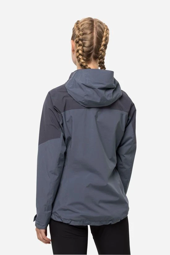 Jack Wolfskin Go Hike Jacket Hardshell Dames 4 Jack Wolfskin Go Hike Jacket Hardshell Dames - Afbeelding 2