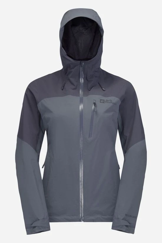 Jack Wolfskin Go Hike Jacket Hardshell Dames 10 Jack Wolfskin Go Hike Jacket Hardshell Dames - Afbeelding 8