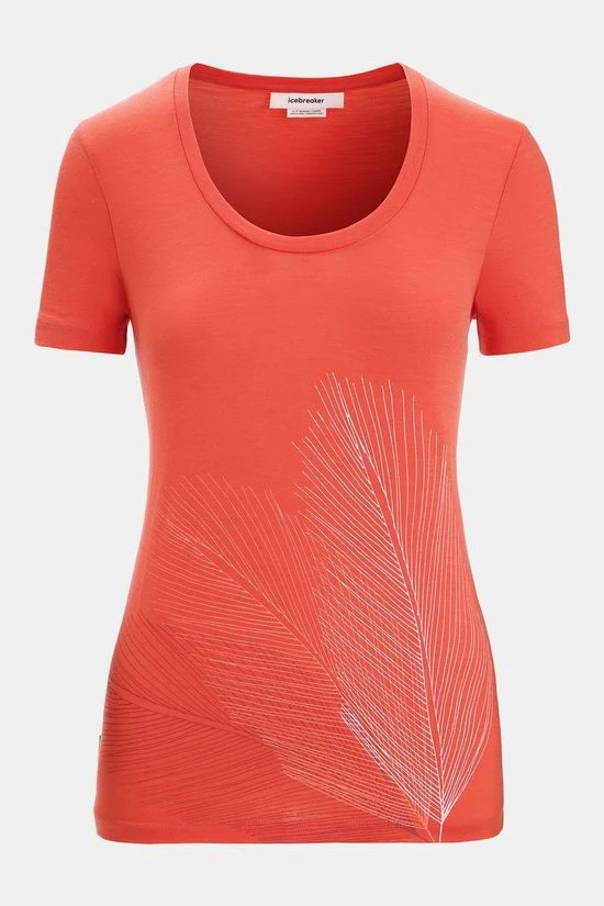 Icebreaker Tech Lite II Scoop Plume T-shirt Dames 7 Icebreaker Tech Lite II Scoop Plume T-shirt Dames - Afbeelding 5