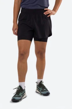 ADIDAS Run Icons 3bar 2-In-1 Short Dames