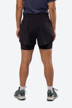 ADIDAS Run Icons 3bar 2-In-1 Short Dames -TrendyKleed Verkoopwinkel c11caa0036 7070 012 nl
